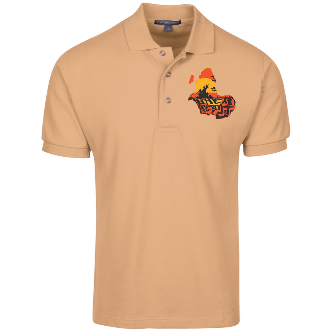 Uhem Mesut Pique Knit Polo Shirt
