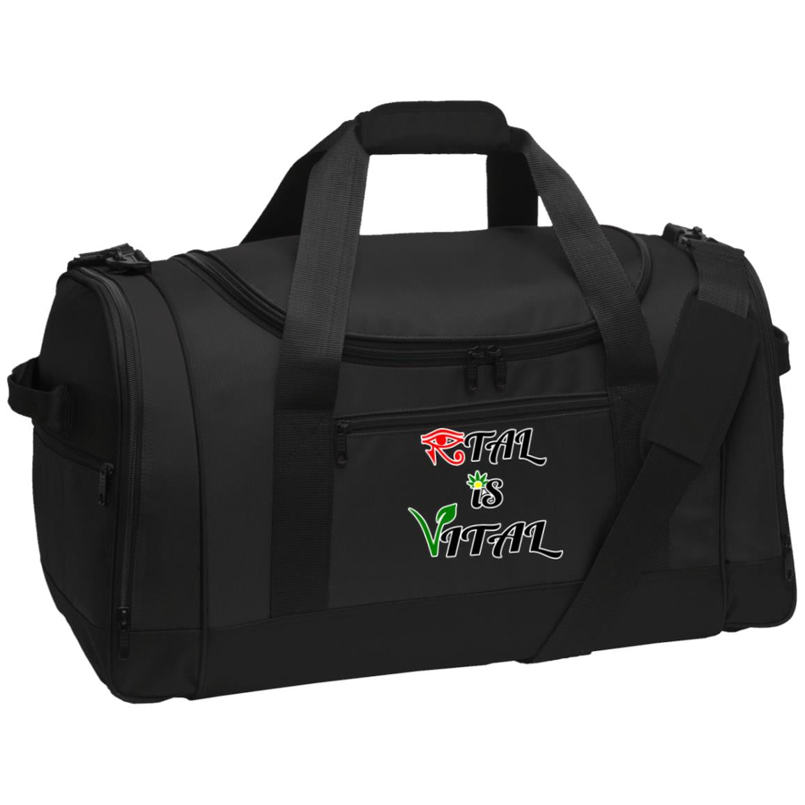 Ital Is Vital EM Travel Sports Duffel