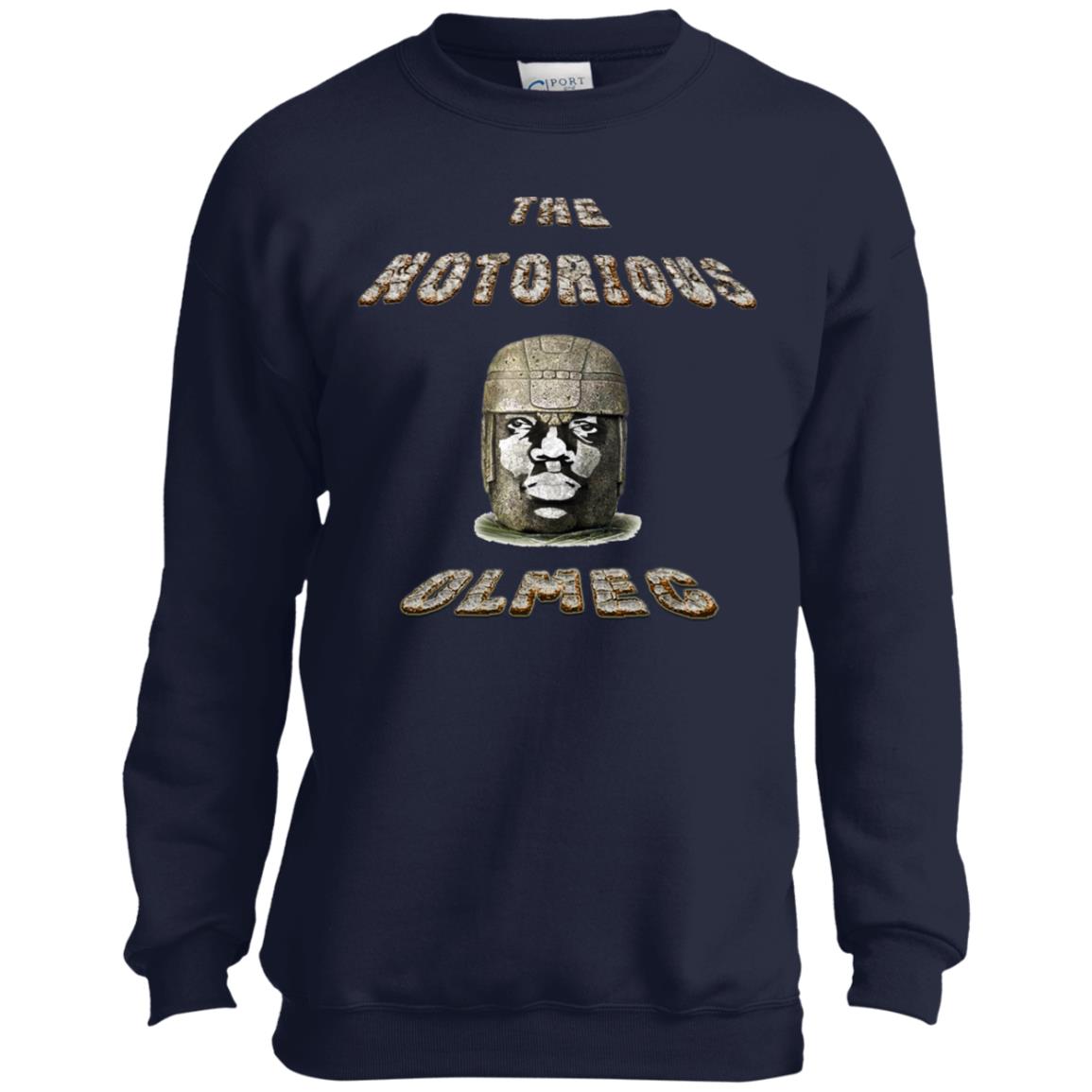 The Notorious Olmec Youth Crewneck Sweatshirt
