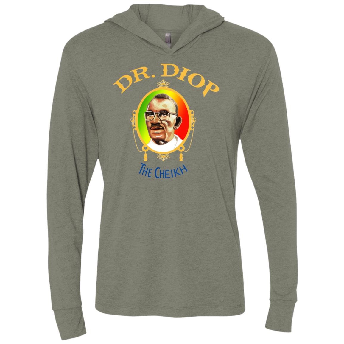 Dr.Diop Unisex Triblend LS Hooded T-Shirt