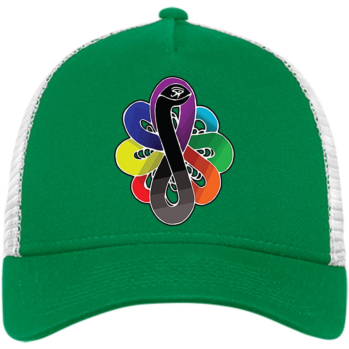 Chackra Snake of creation Trucker Cap