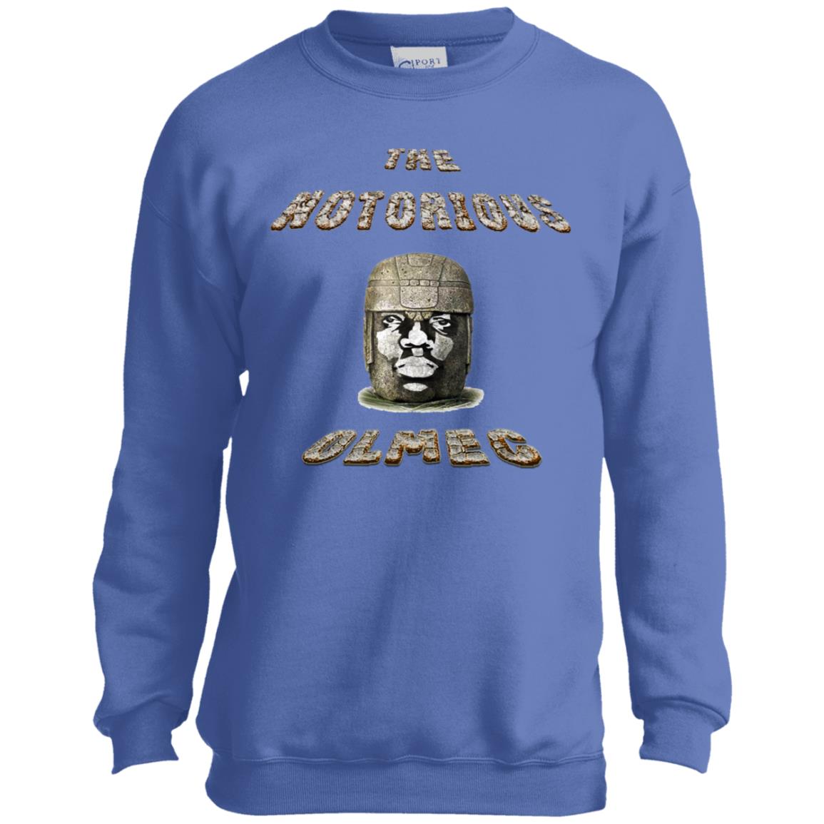 The Notorious Olmec Youth Crewneck Sweatshirt