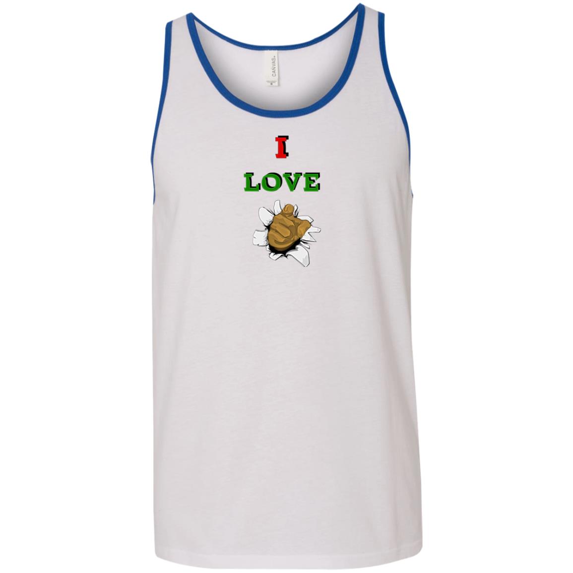 I Love You men Tank
