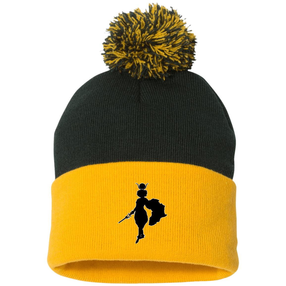 Kween Neferet EM Pom Pom Knit Cap