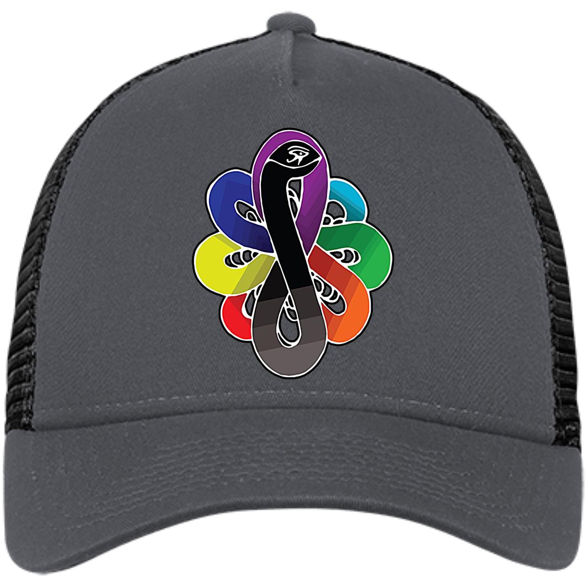 Chackra Snake of creation Trucker Cap