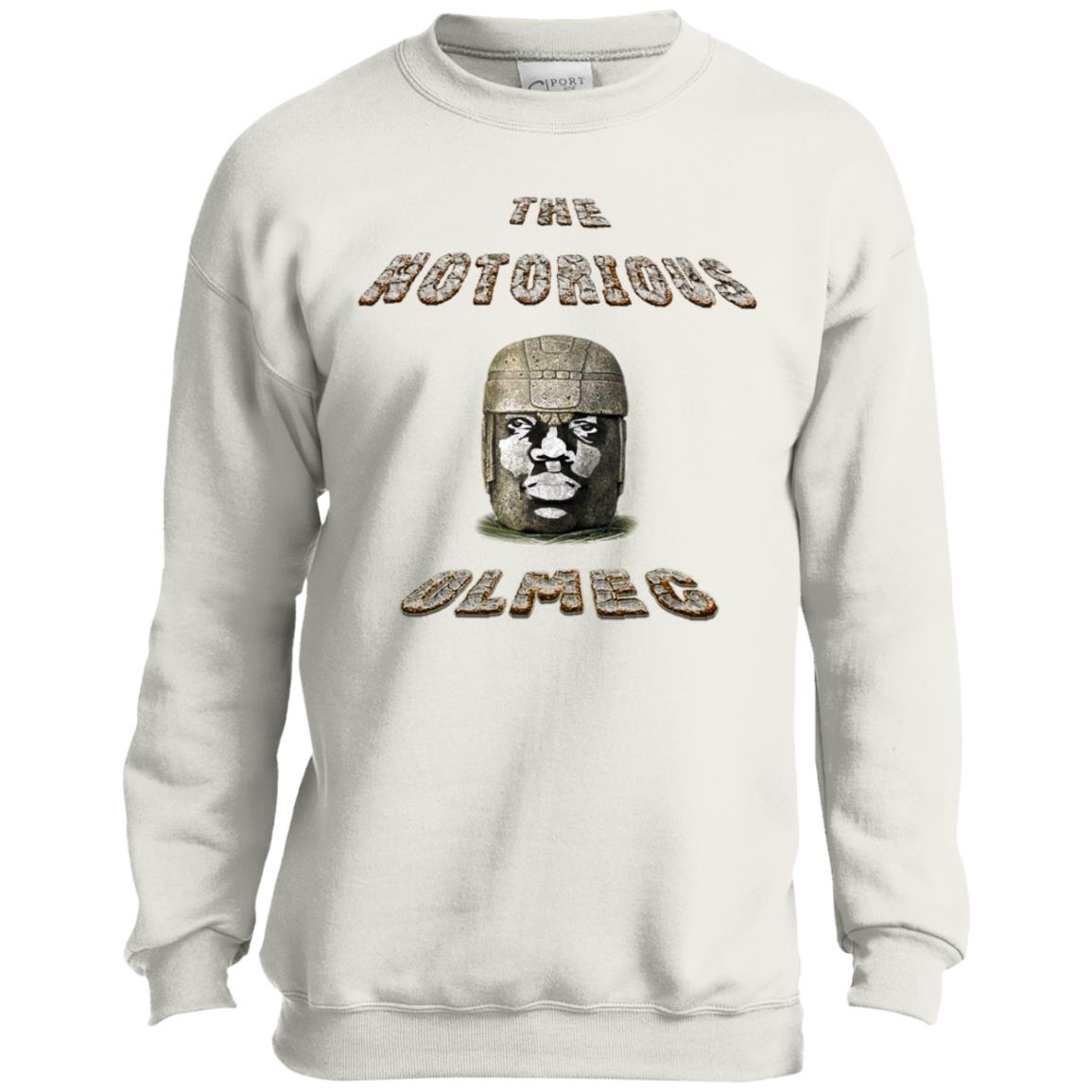 The Notorious Olmec Youth Crewneck Sweatshirt