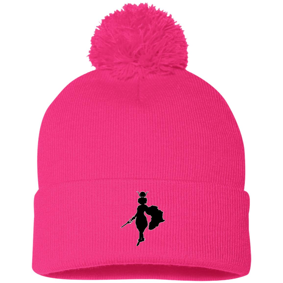Kween Neferet EM Pom Pom Knit Cap