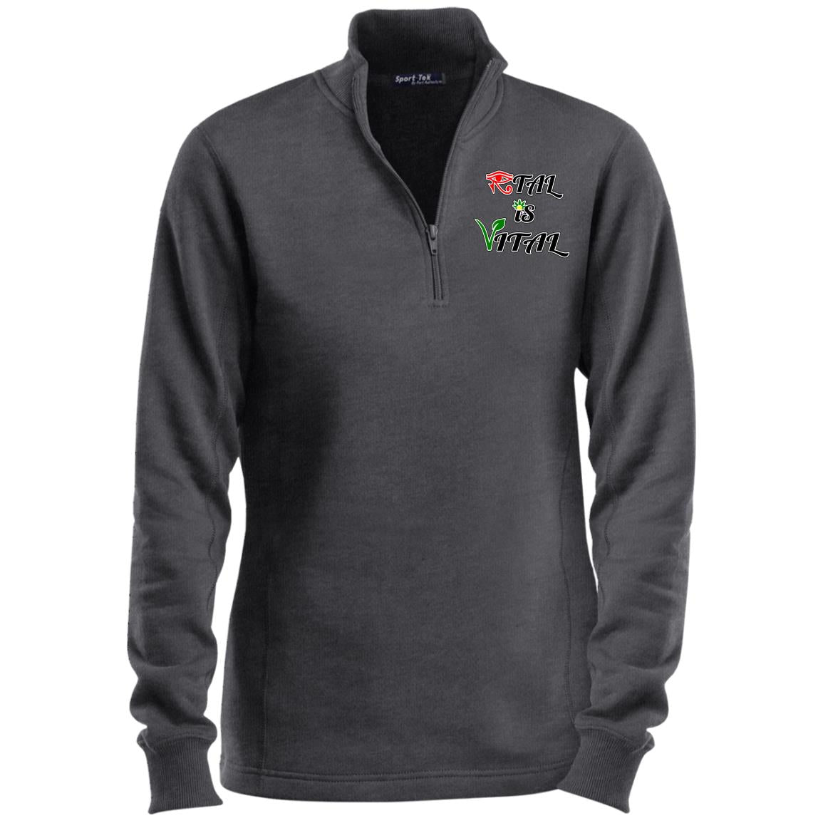 Ital Is Vital EM Sport Ladies' Zip Sweatshirt
