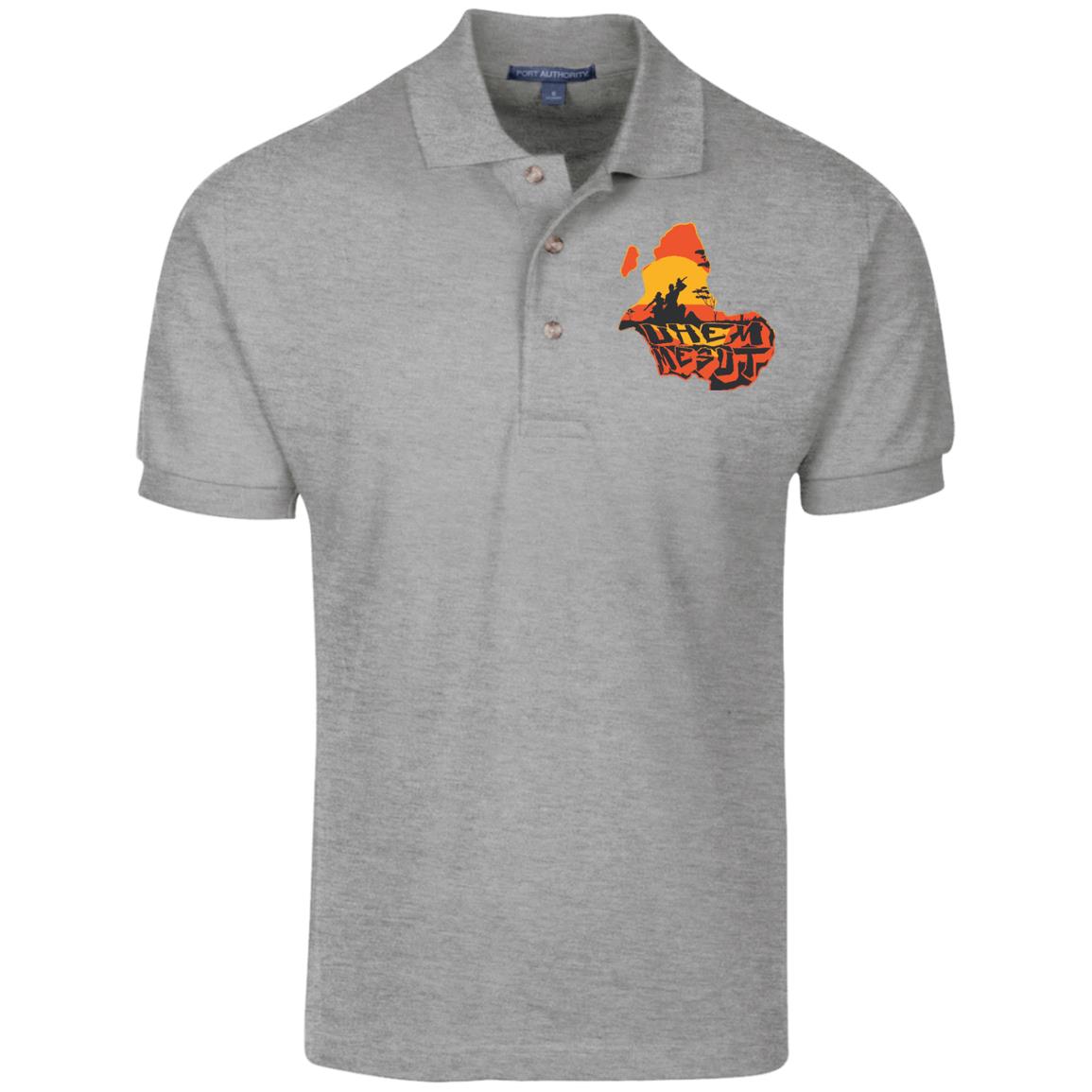 Uhem Mesut Pique Knit Polo Shirt