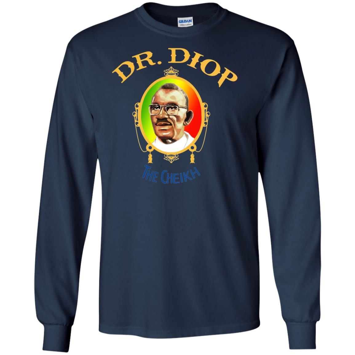 Dr.Diop Unisex LS Cotton T-Shirt