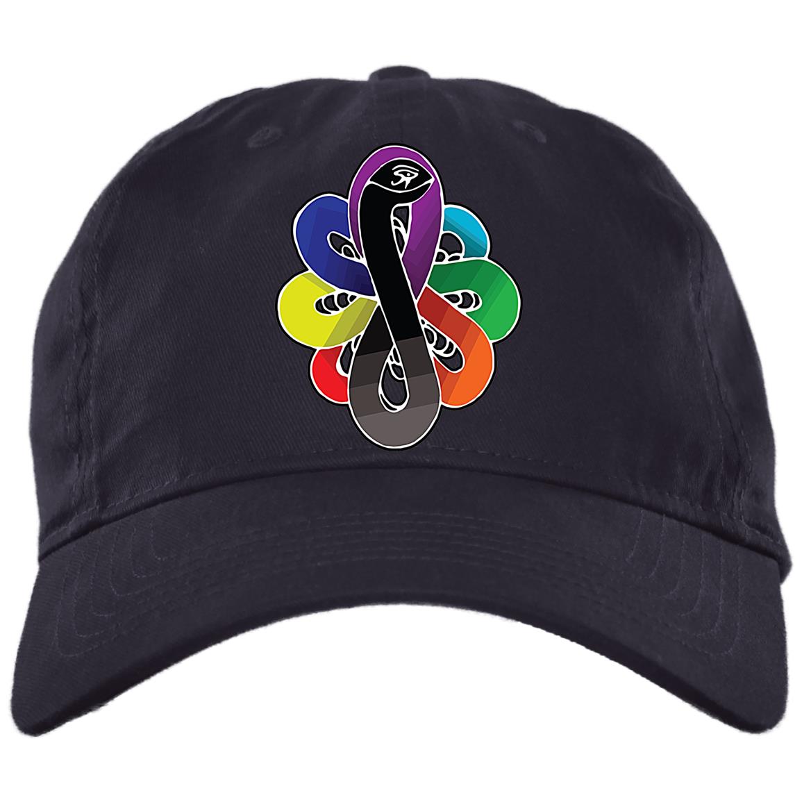 Chackra Snake of creation Brushed Twill Cap
