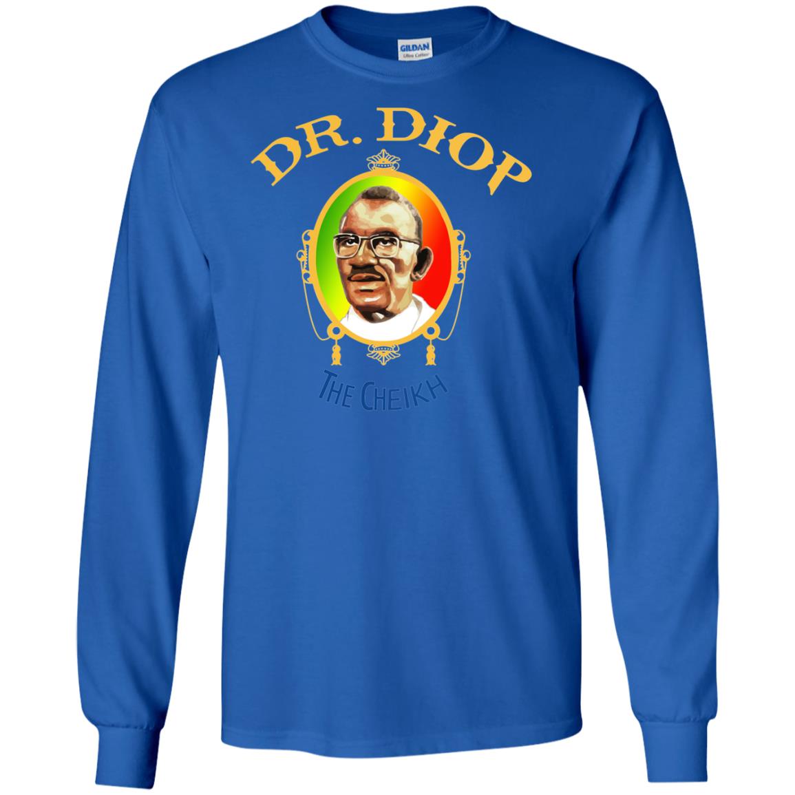 Dr.Diop Unisex LS Cotton T-Shirt