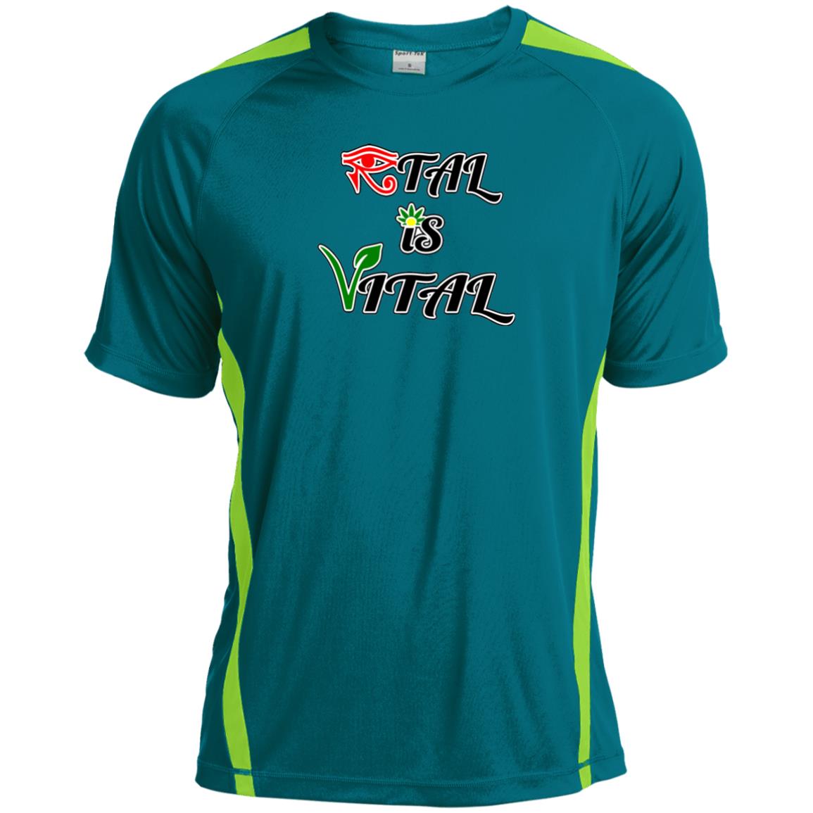 Ital Is Vital Sport-Tek Dry Zone Crew