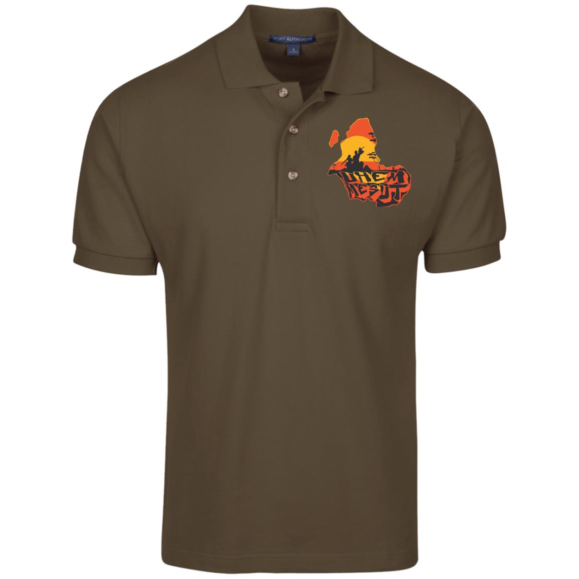 Uhem Mesut Pique Knit Polo Shirt