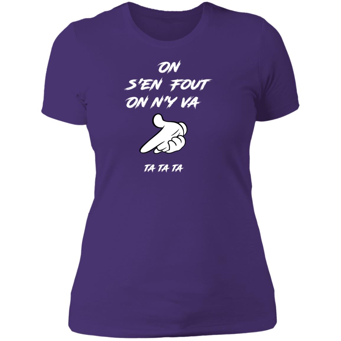 On s'en fout Ladies' T-Shirt