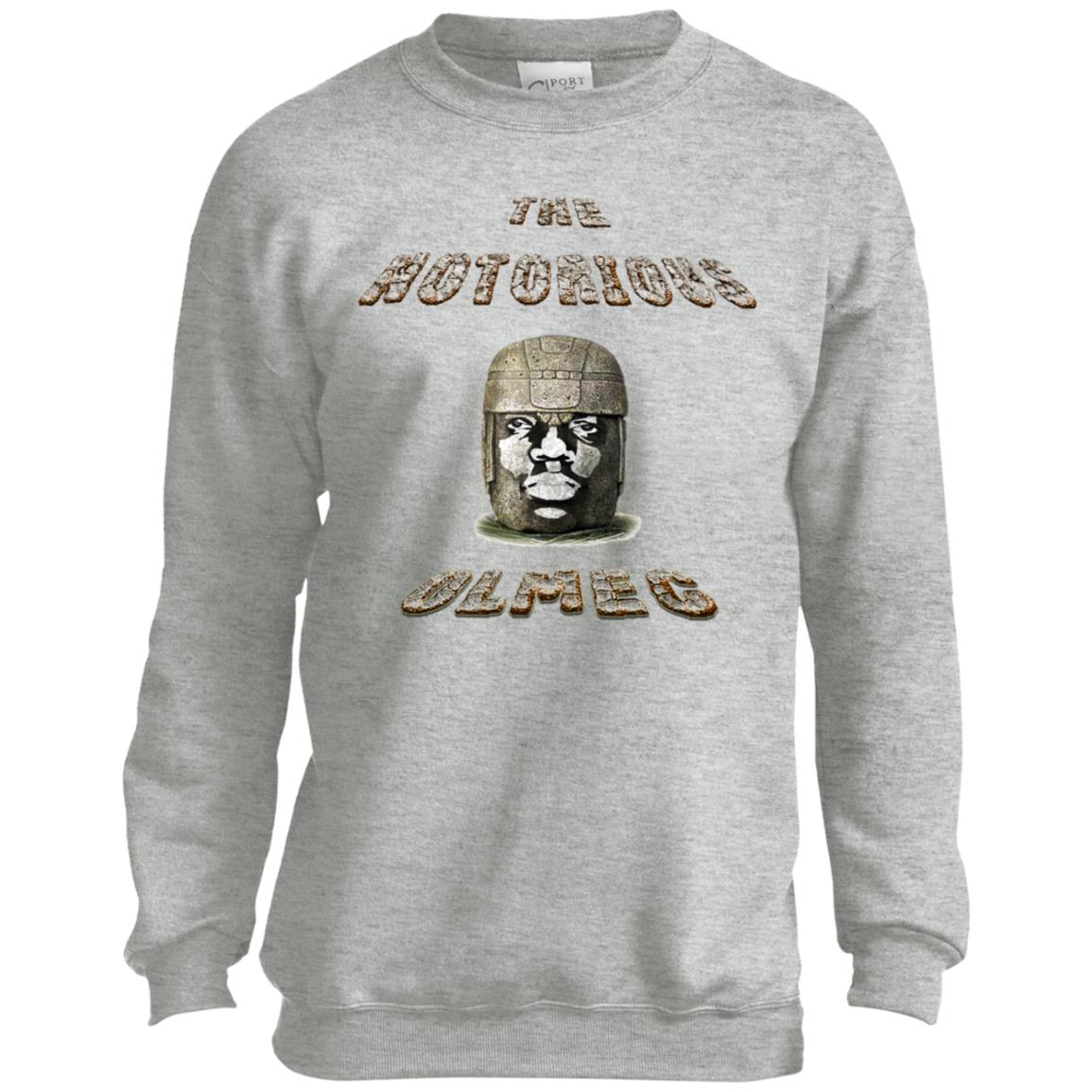 The Notorious Olmec Youth Crewneck Sweatshirt