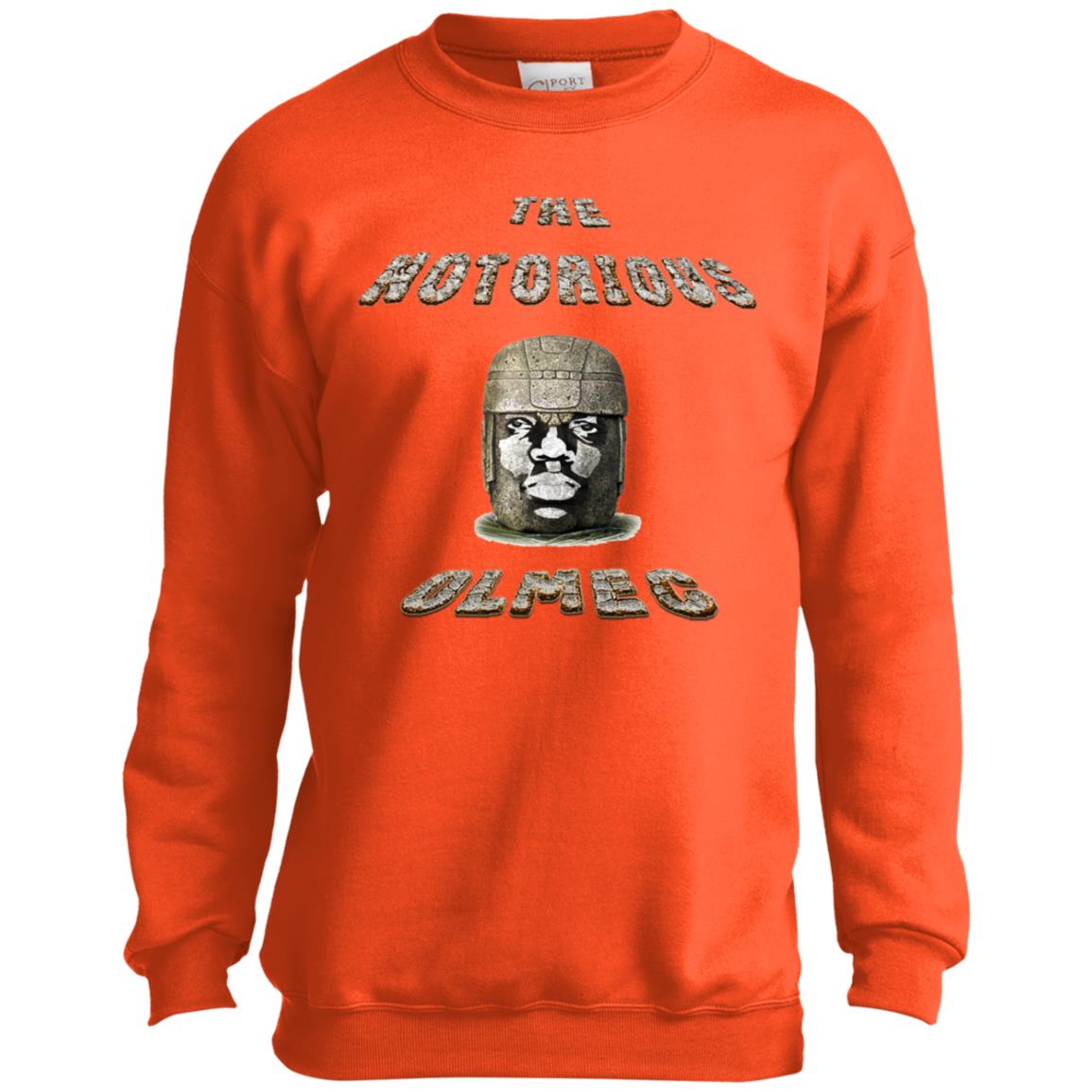 The Notorious Olmec Youth Crewneck Sweatshirt