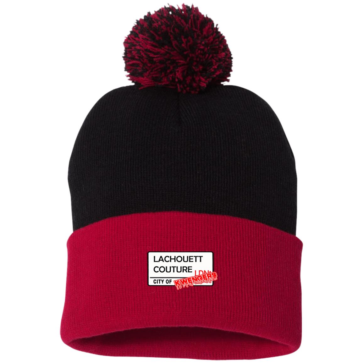 CITY OF KWENGERS Pom Pom Knit Cap