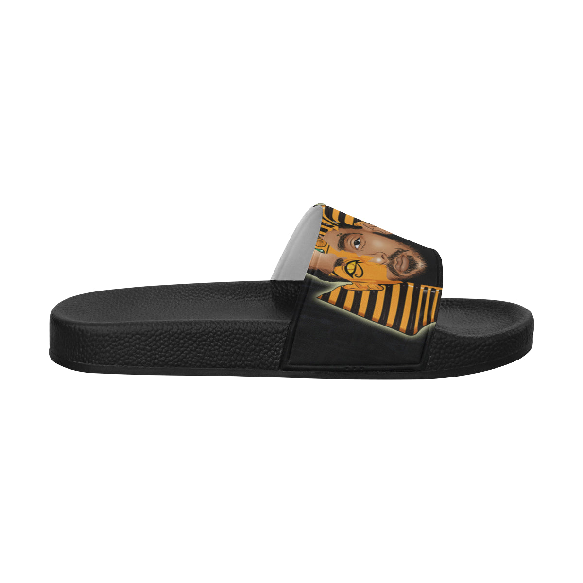 NIPSEY THA GREAT PHAROAH Men's Slide Sandals (Model 057)
