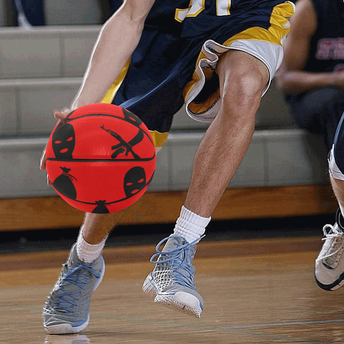 DRILLIN FULLY RED All Over Print Basketball