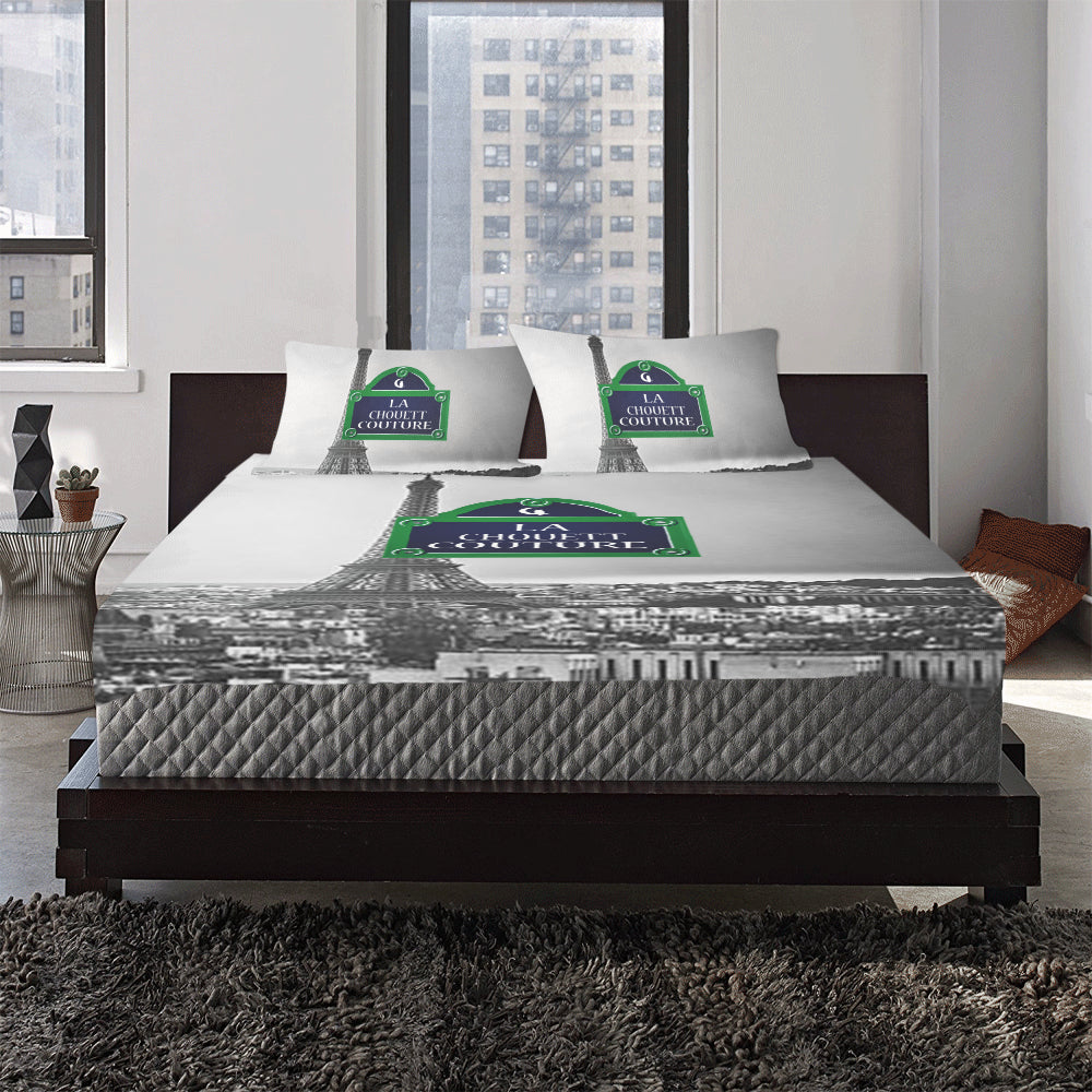 RUE DE PARIS 3-Piece Bedding Set
