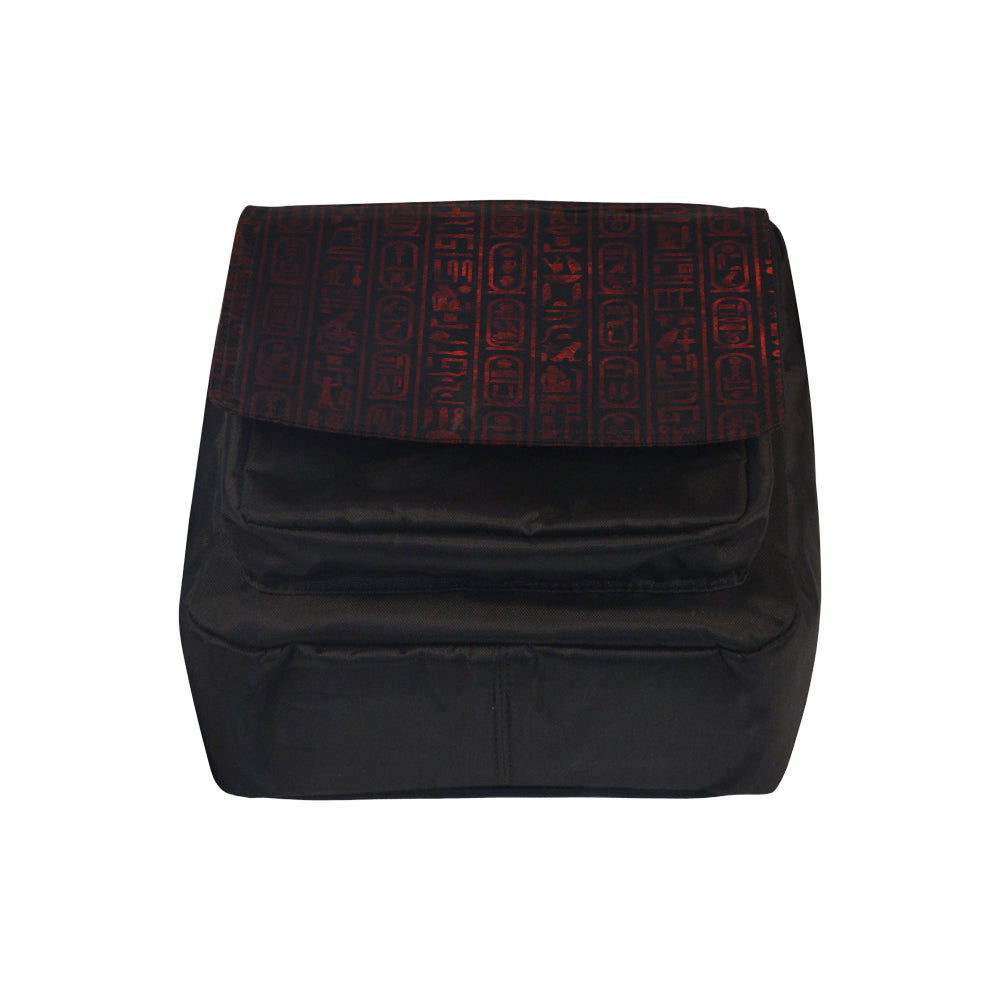 LCC RED HIEROGLYH Crossbody Nylon Bags (Model 1633)