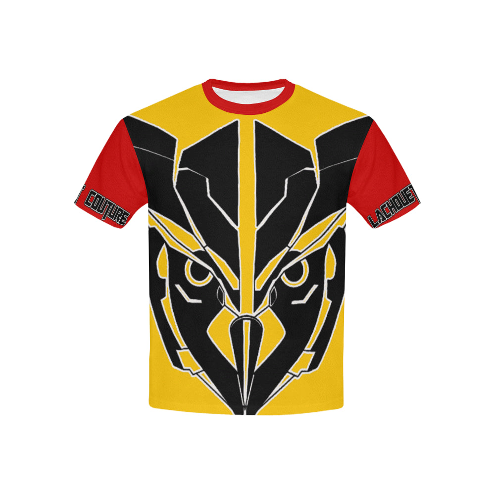 LACHOUETTFORMERS Kids' T-Shirt with Solid Neck