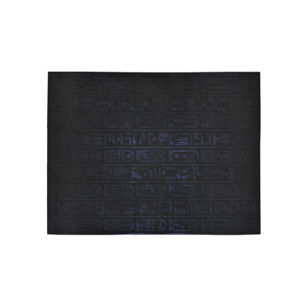 HIEROGLYH Area Rug 5'3''x4'