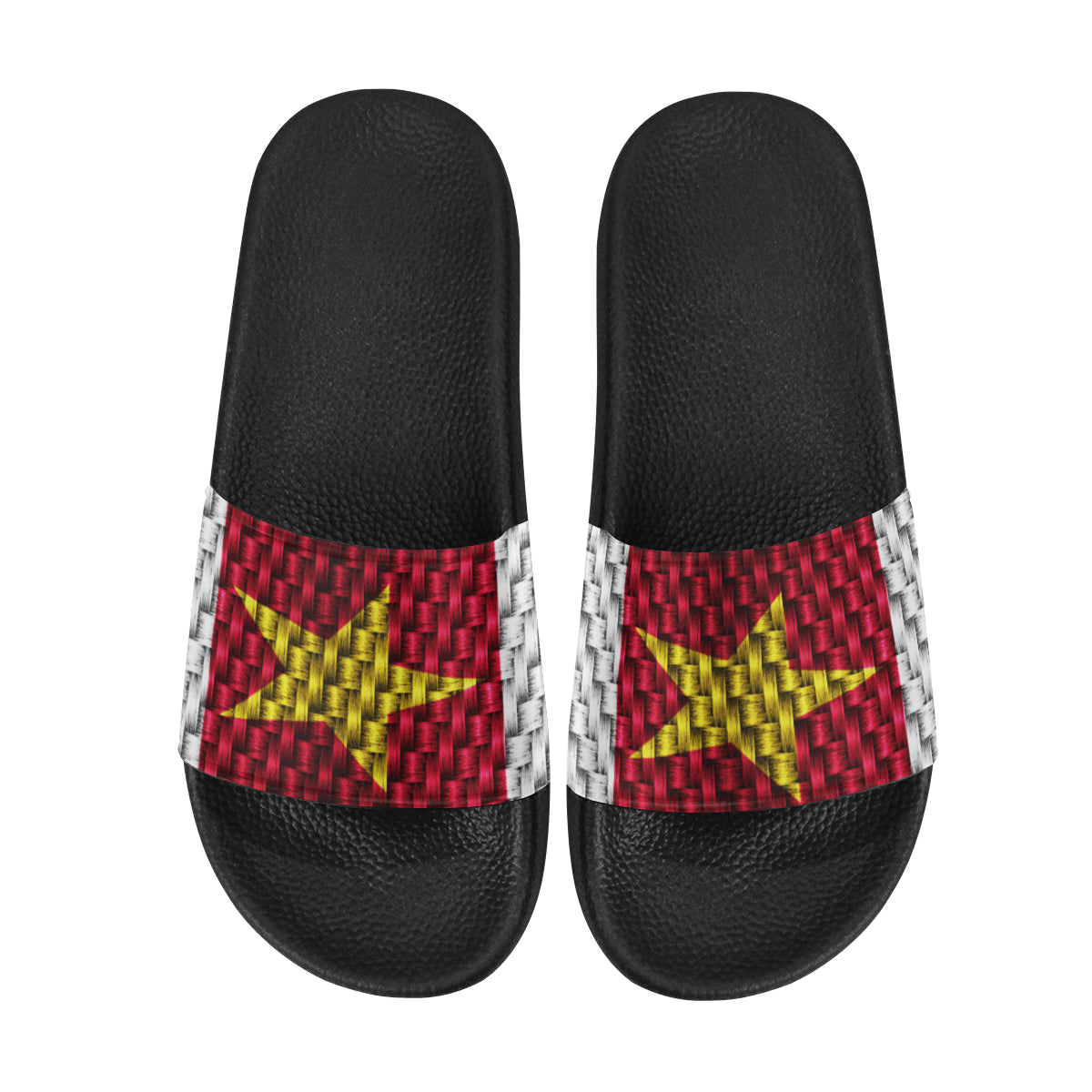SURINAME FLAG Women's Slide Sandals (Model 057)