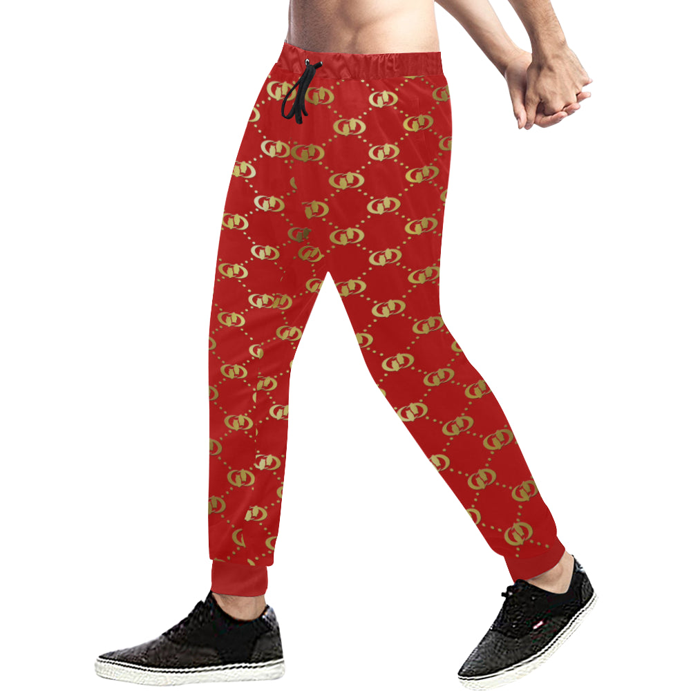 EXCELLANCE RDGLD Men's All Over Print Sweatpants (Model L11)