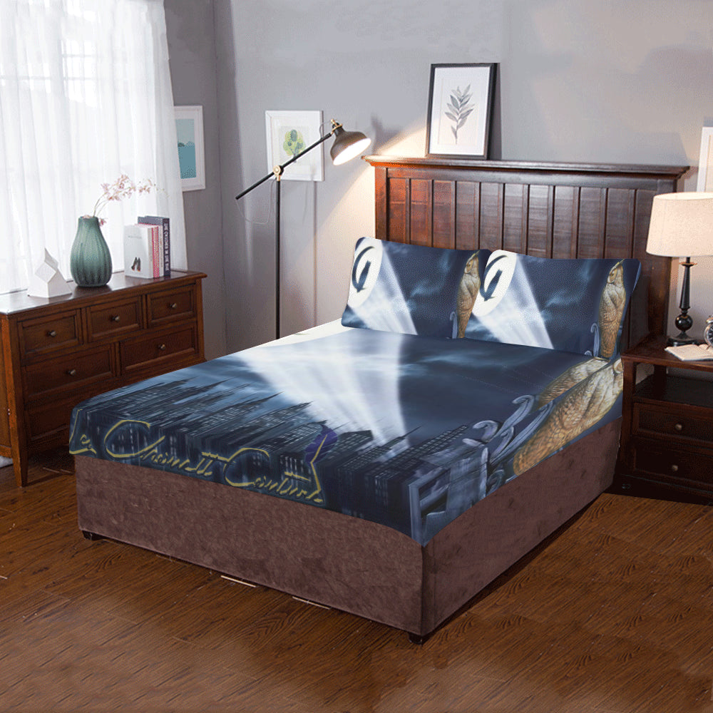 FLASHLIGHT LACHOUETT 3-Piece Bedding Set