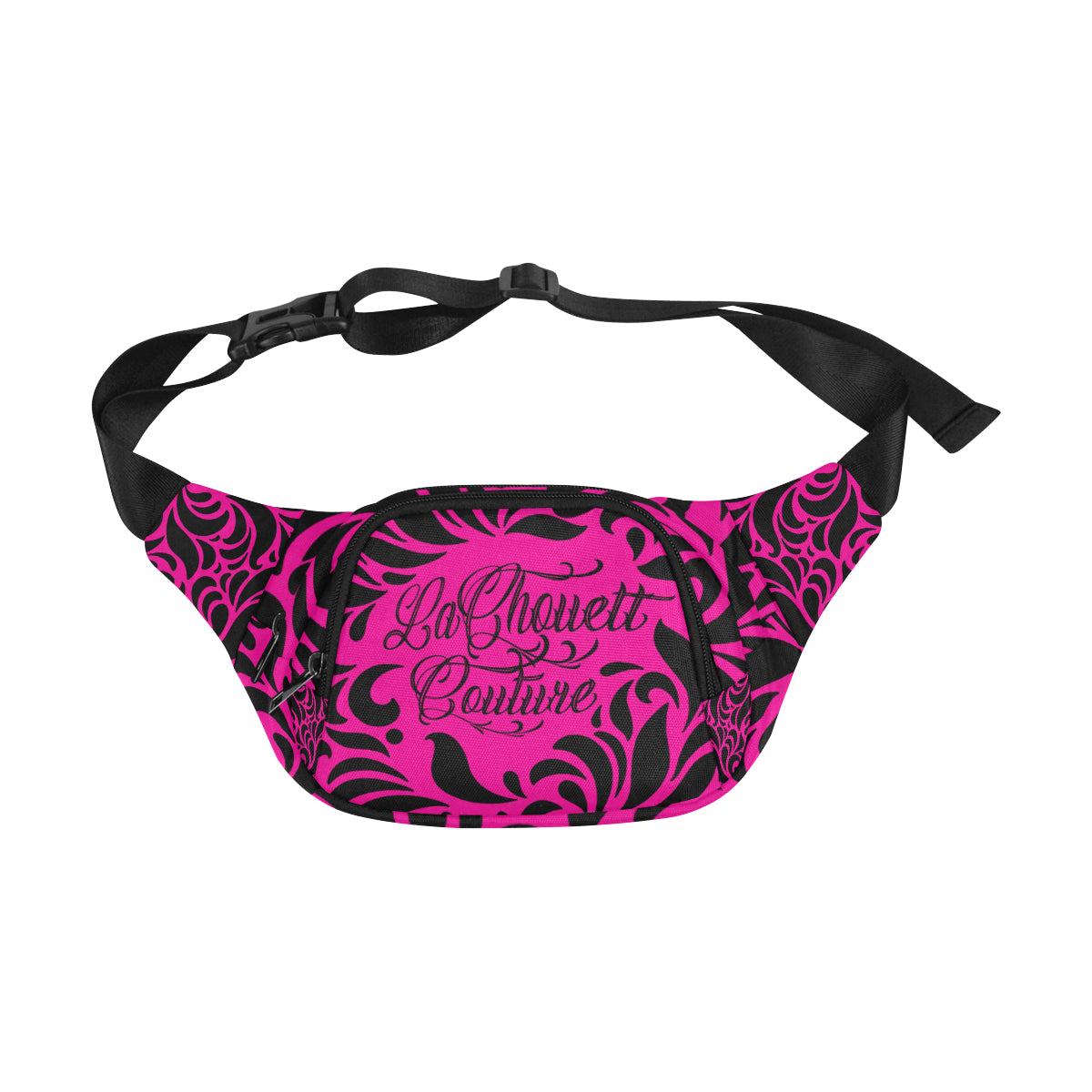 GORGIOUS LEAF PINKISH Fanny Pack/Small (Model 1677)