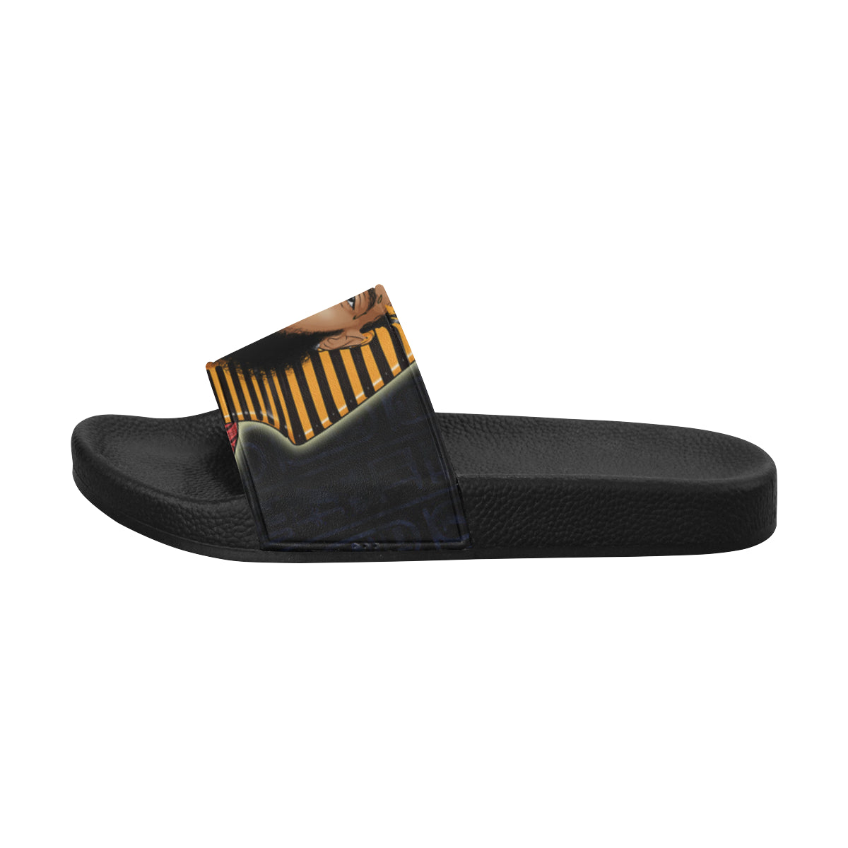 NIPSEY THA GREAT PHAROAH Women's Slide Sandals (Model 057)