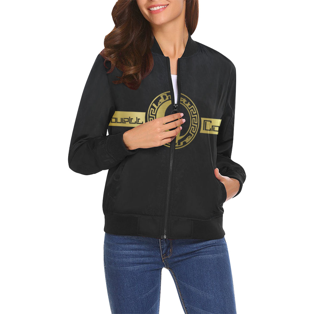 WAKANDA SKIN All Over Print Bomber Jacket for Women (Model H19)