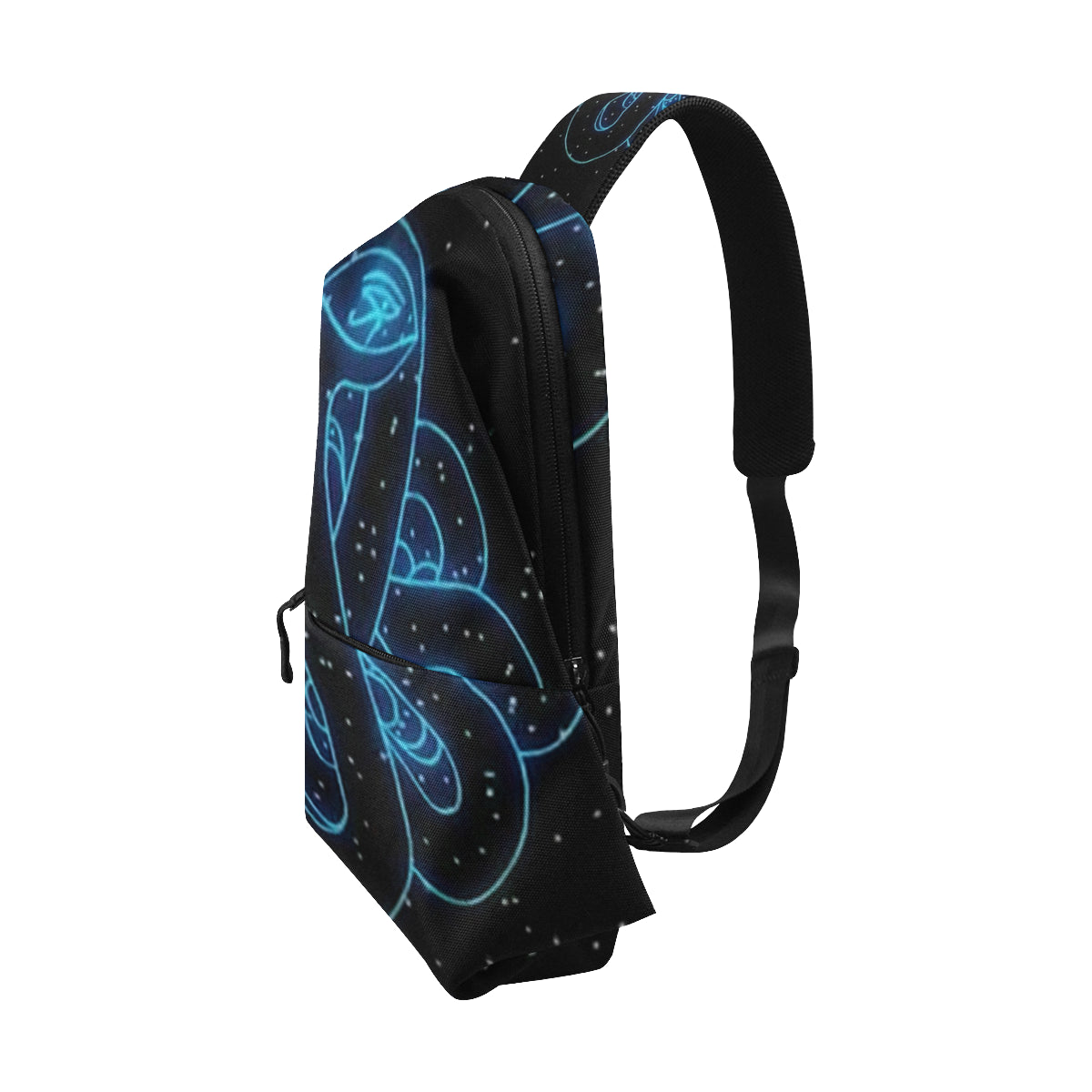 SNAKE OF CREATION WADJET Chest Bag (Model 1678)