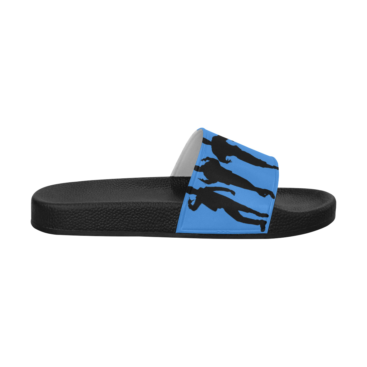 C-WALK LIGHTBLUE Women's Slide Sandals (Model 057)