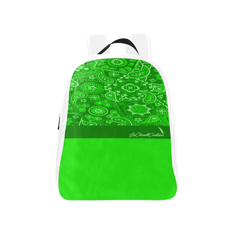 BANDANA VIRAL GREENFLUO School Backpack