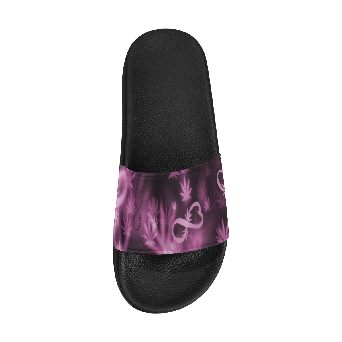 INFINITY PURPLE COSMOS Women's Slide Sandals