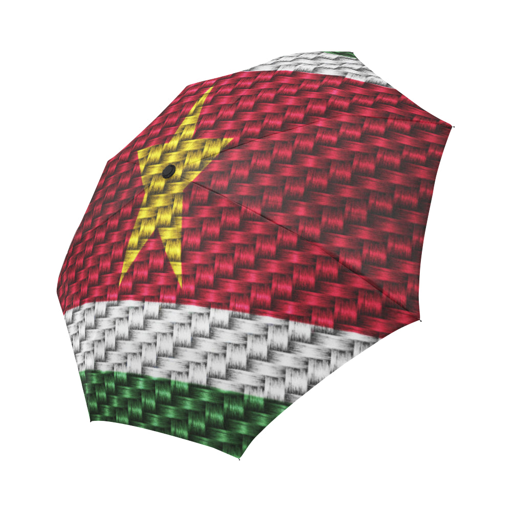 SURINAME FLAG Auto-Foldable Umbrella