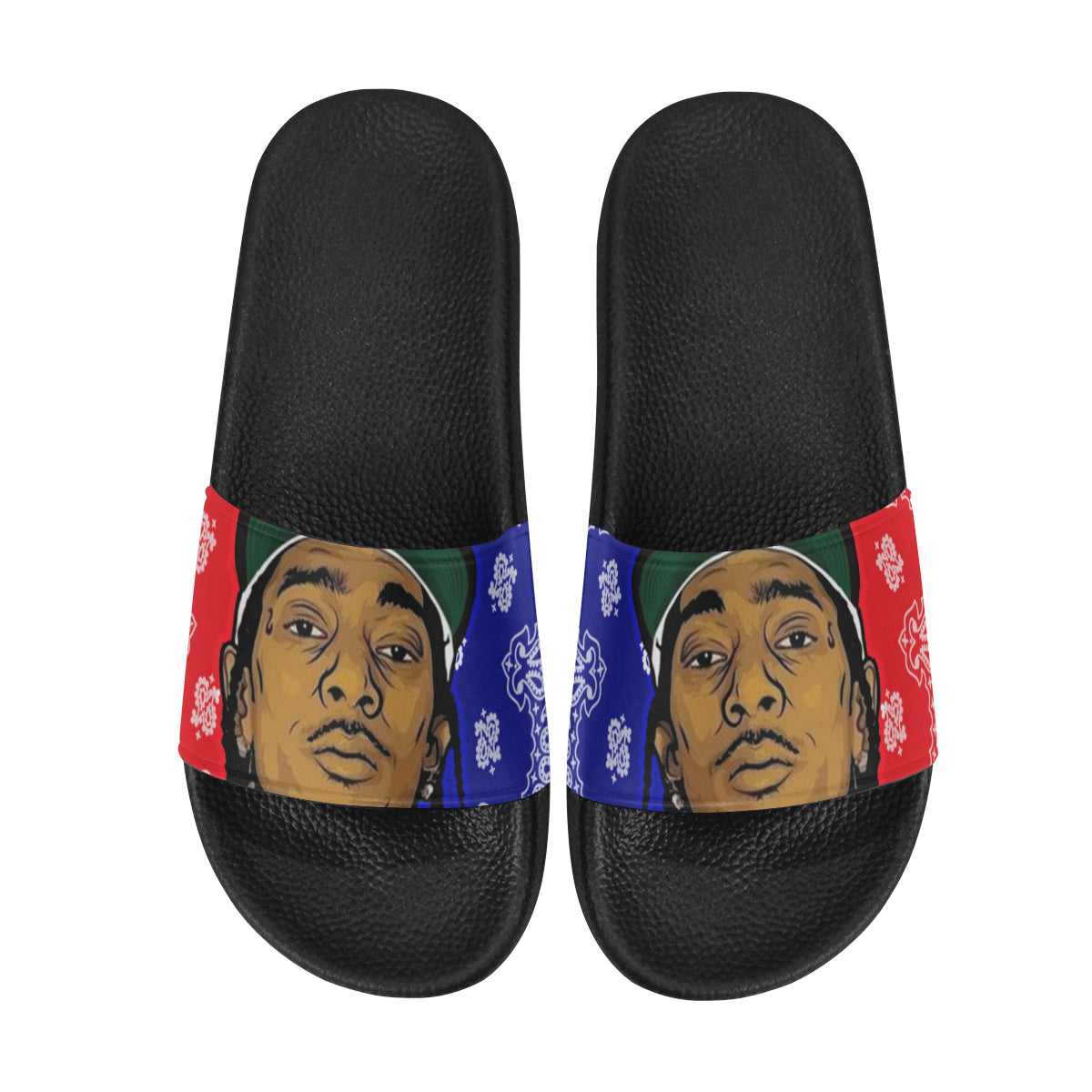 Nipsey Unity Women's Slide Sandals (Model 057)
