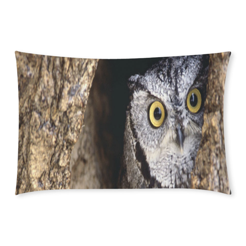 OWL IN HOLE 3-Piece Bedding Set