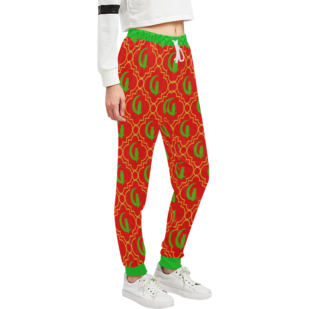 ELEGANCE RJV Women's All Over Print Sweatpants (Model L11)