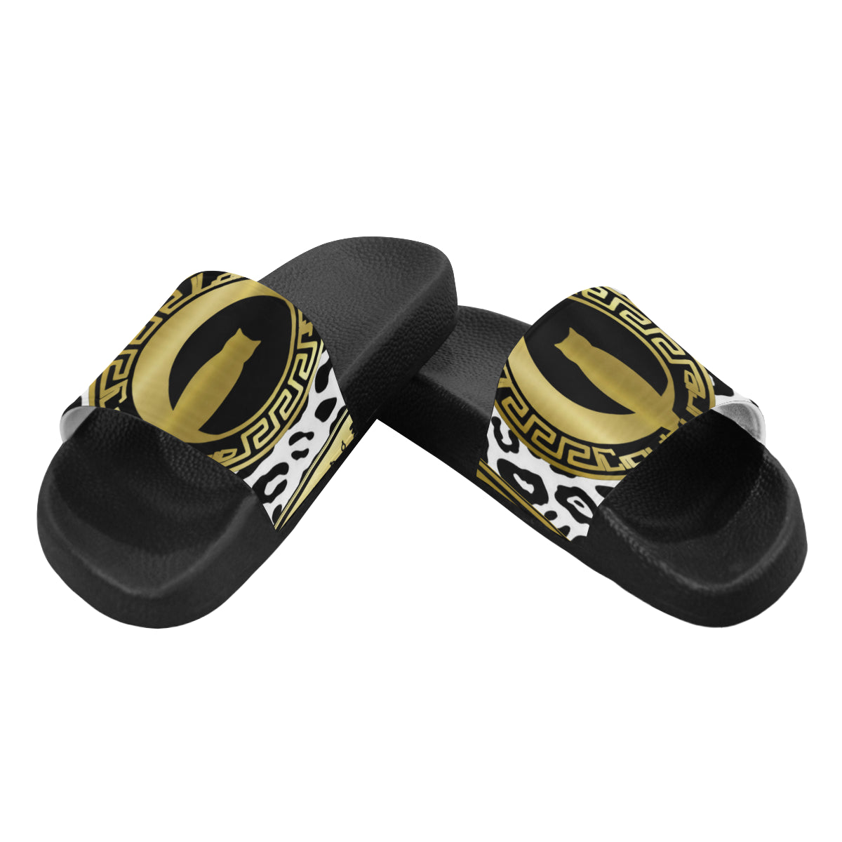 VIP LCC GOLD Men's Slide Sandals (Model 057)