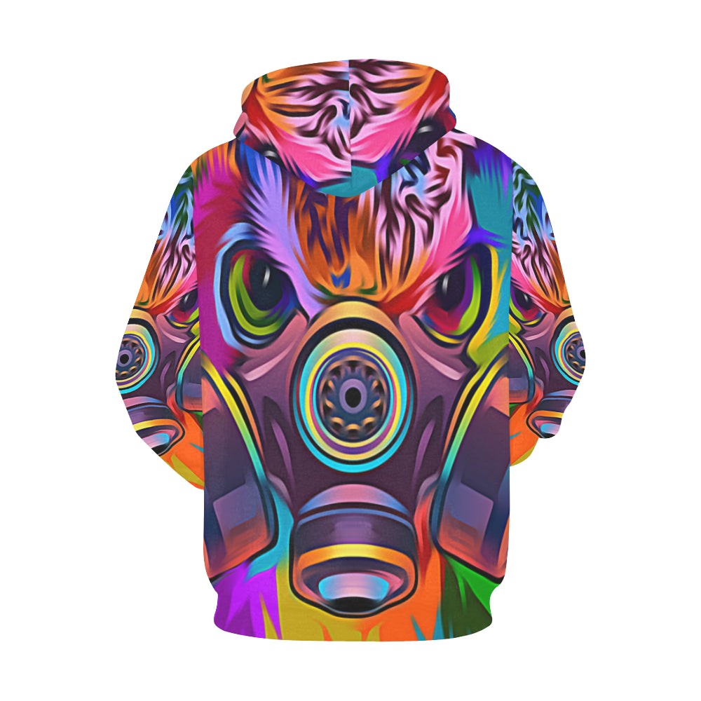 COLORING OWL All Over Print Hoodie for Men