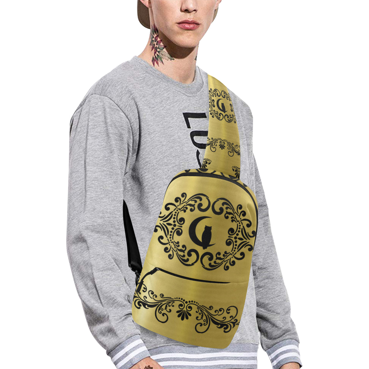 VIP GOLDEN GOLD Chest Bag (Model 1678)