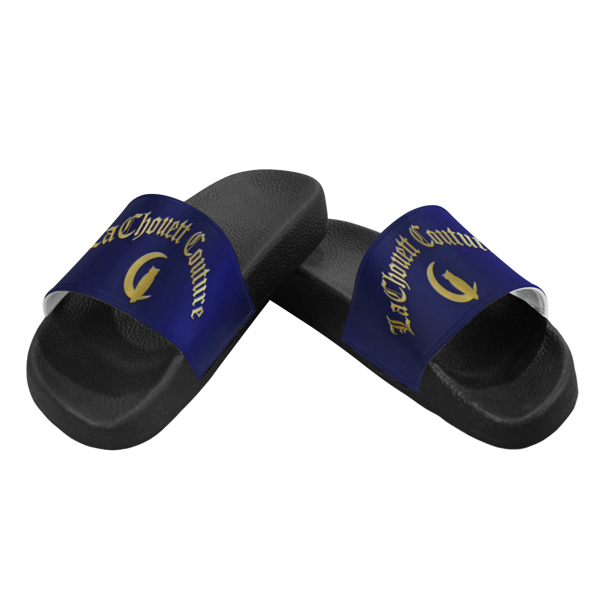 LaChouett G luxury Men's Slide Sandals (Model 057)