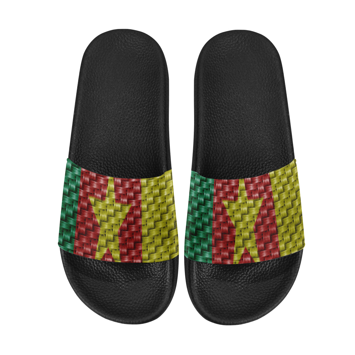 CAMEROUN FLAG Men's Slide Sandals