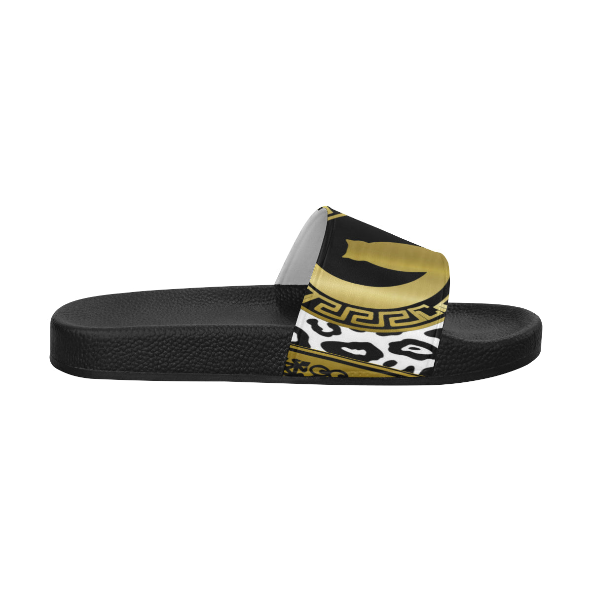 VIP LCC GOLD Women's Slide Sandals (Model 057)