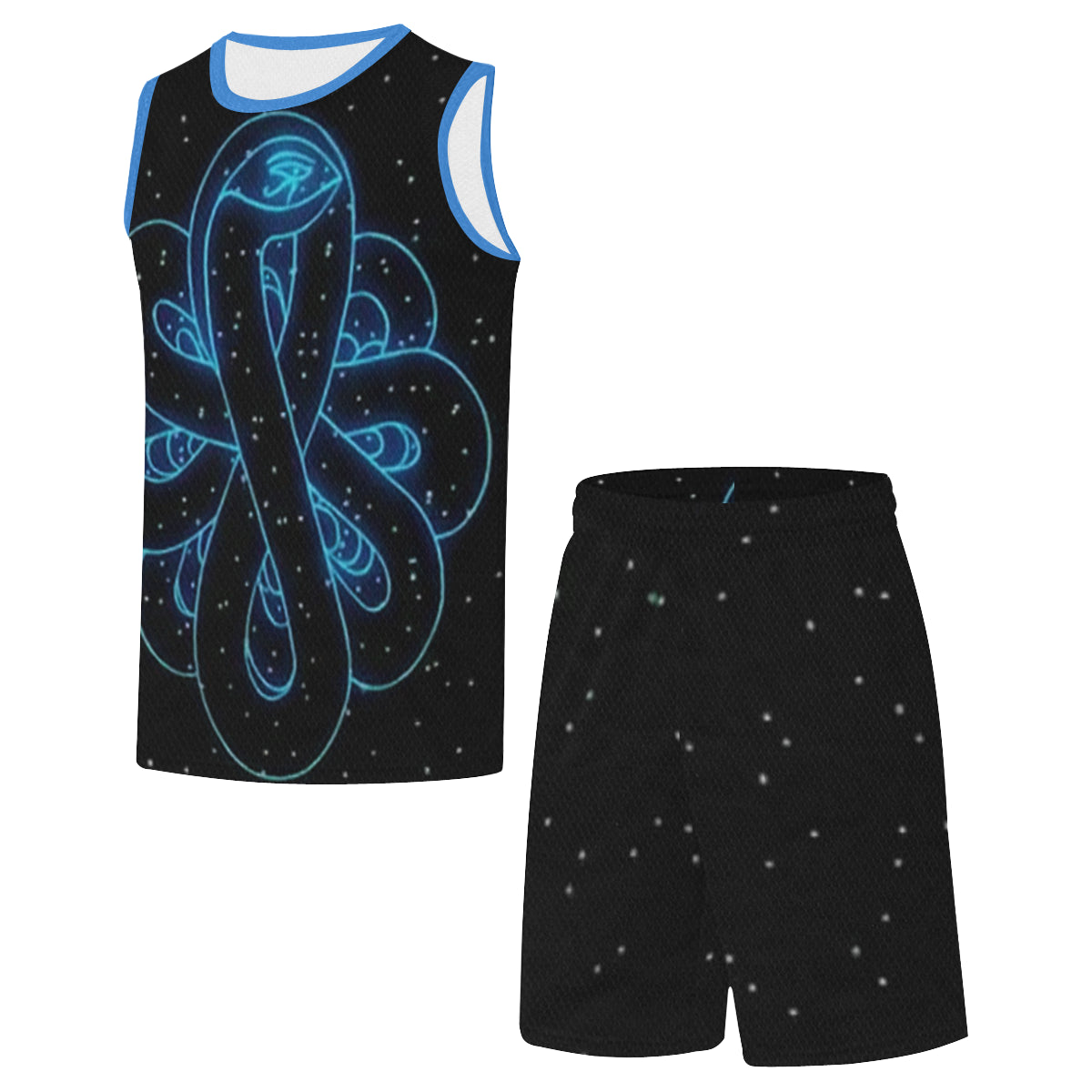 SNAKE OF CREATION WADJET All Over Print Basketball Uniform