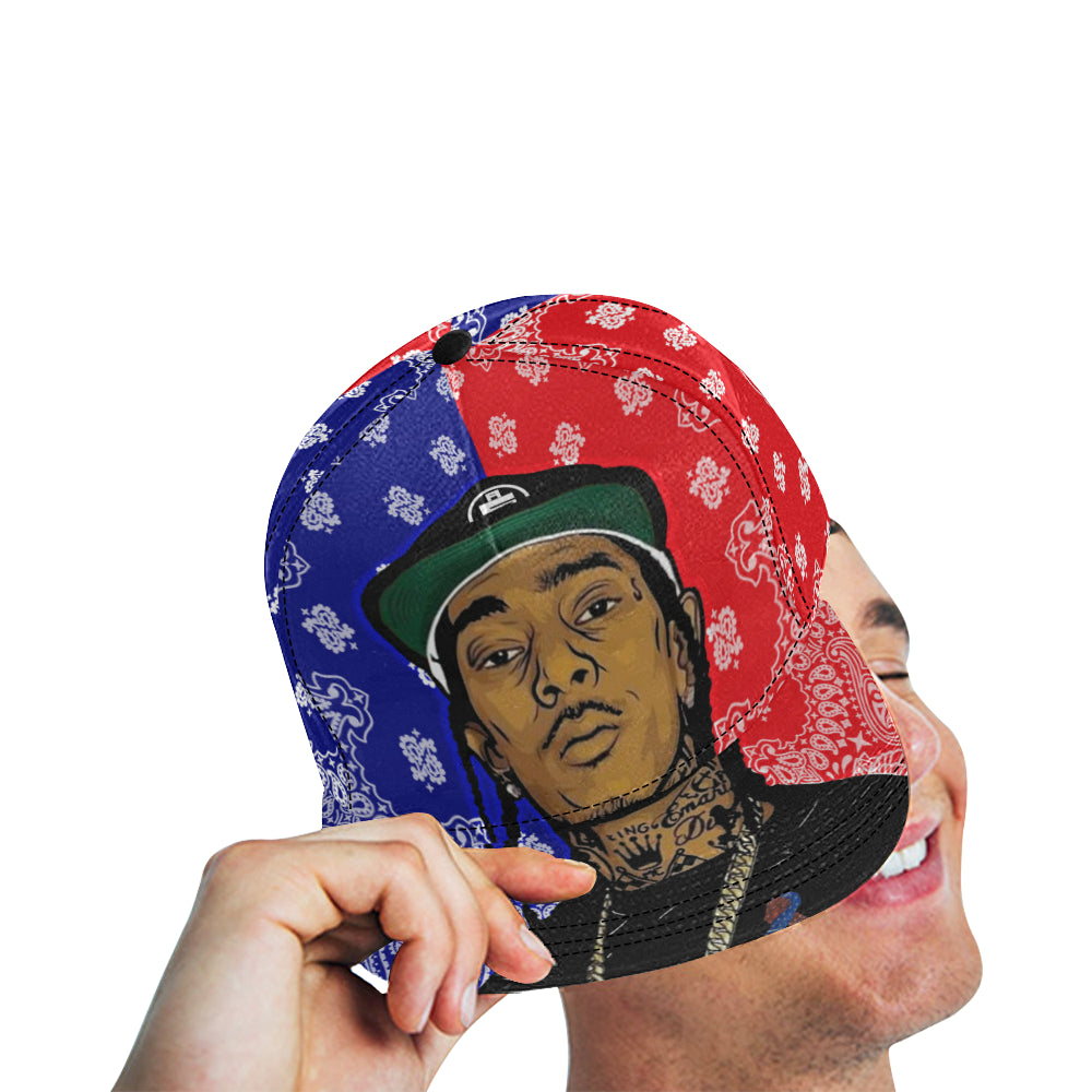 NIPSEY GANG UNITED All Over Print Snapback